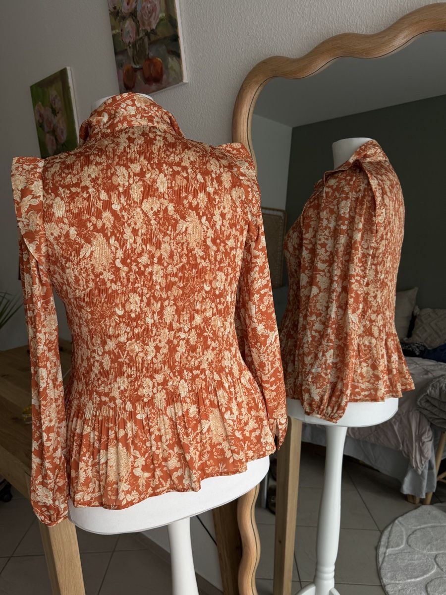 Camicette: Kriss Blise ovkerbraun-orange – Usato da Muttenz venduto da einfach-schoen 2