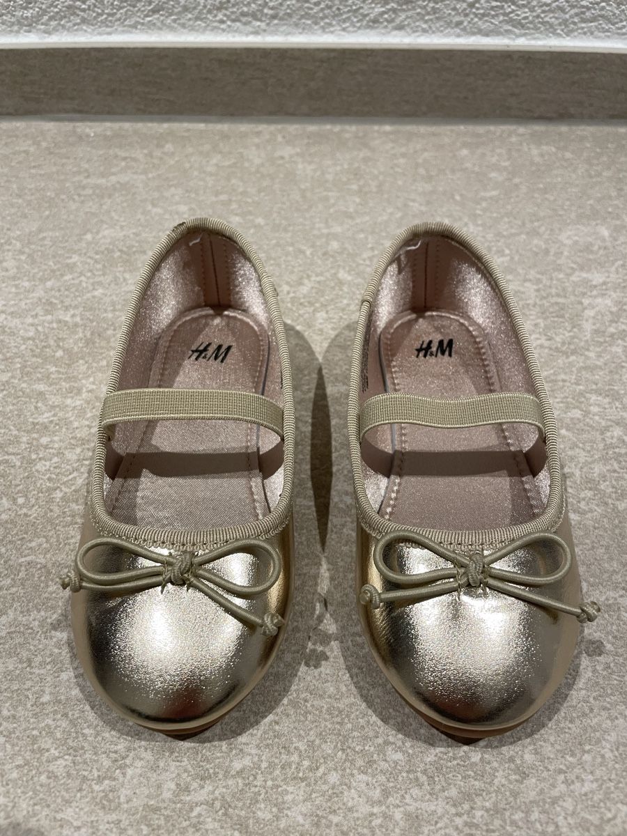 H&M Schuhe für Mädchen: H&M Ballerinas Grösse 25 Gold – Neu (gemäss Beschreibung) aus Zürich von catutska