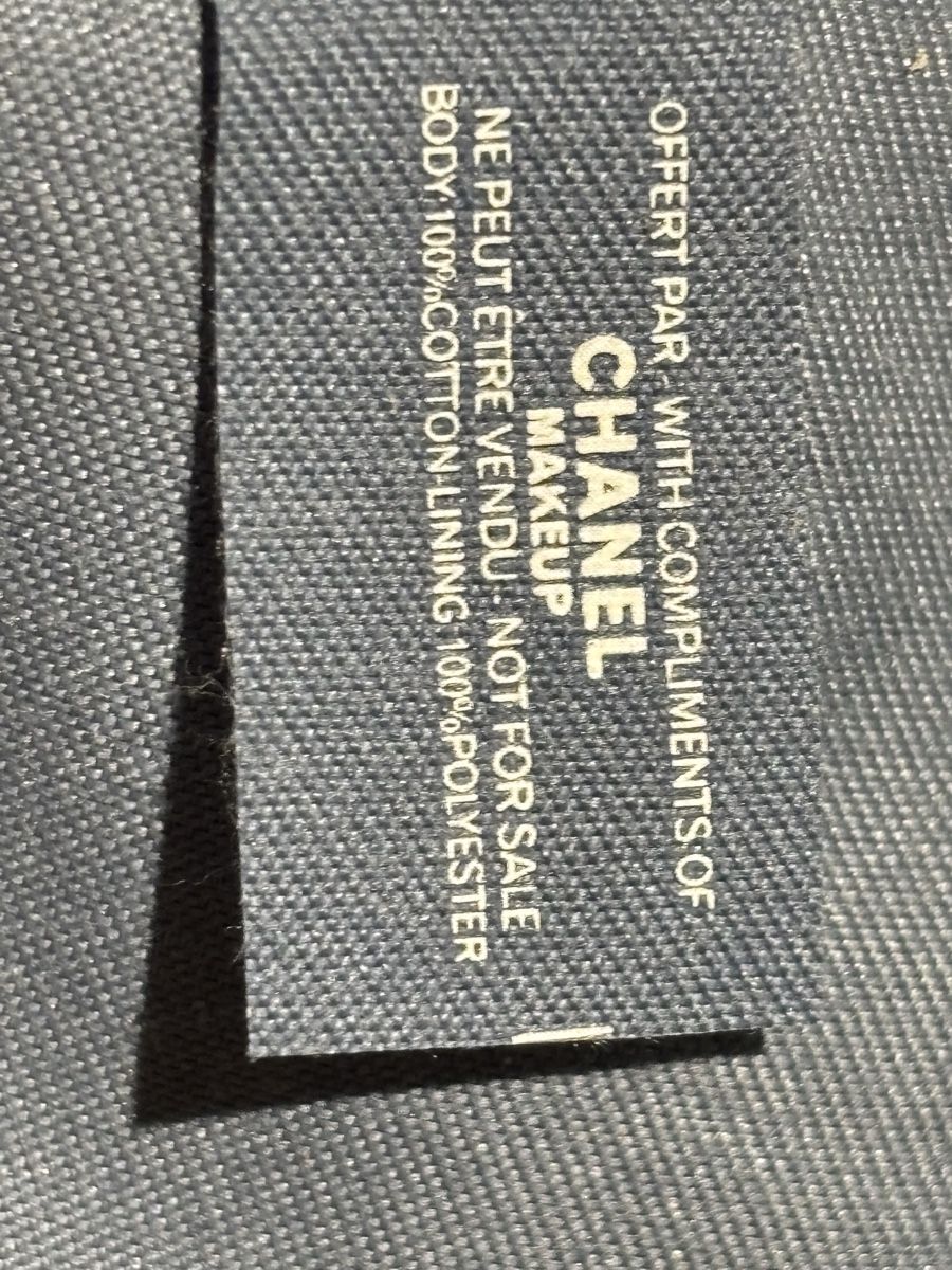 Chanel Taschen: CHANEL Denim Drawstring Pouch Blue Cotton -  NEW – Neu (gemäss Beschreibung) aus Winterthur von Atelier.W 4