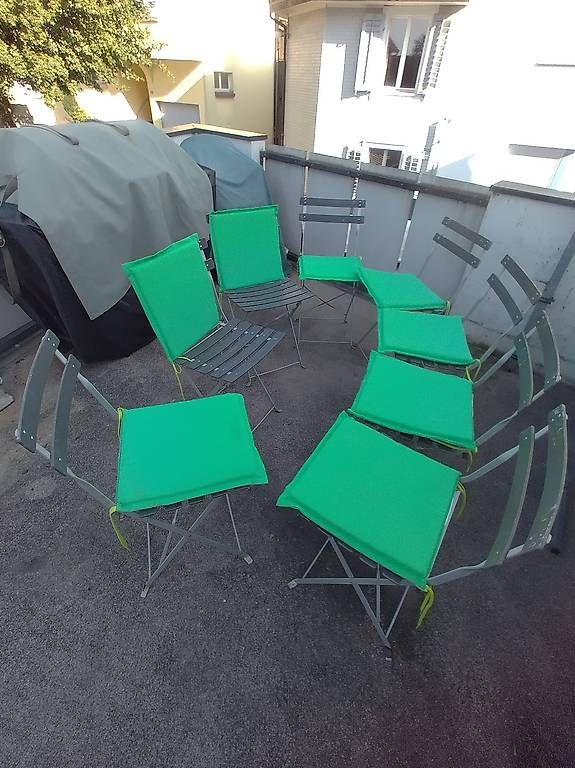 Sedie: 8 Stk  Klappbare Gartenstühle – Usato da Menzingen venduto da awob1 1