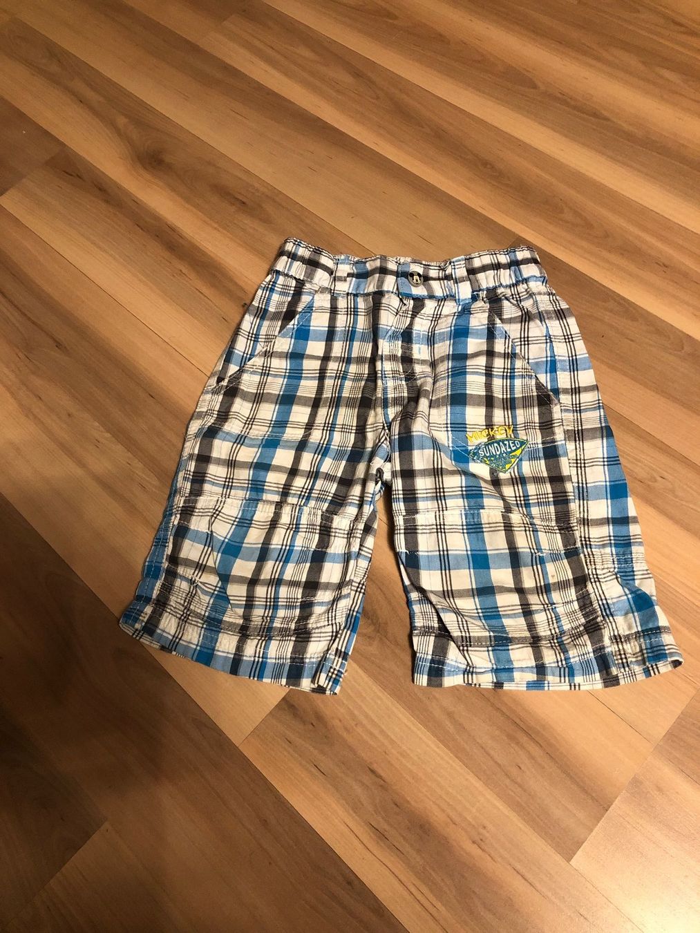 Pantaloni: Shorts Set, kariert, Grösse 104 – Usato da Vilters venduto da san_2t9g 1