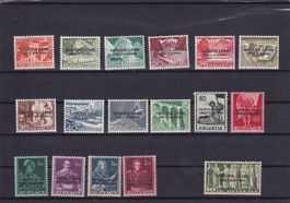 1950: Dienstmarken: VII - ONU (1950 - 1955)