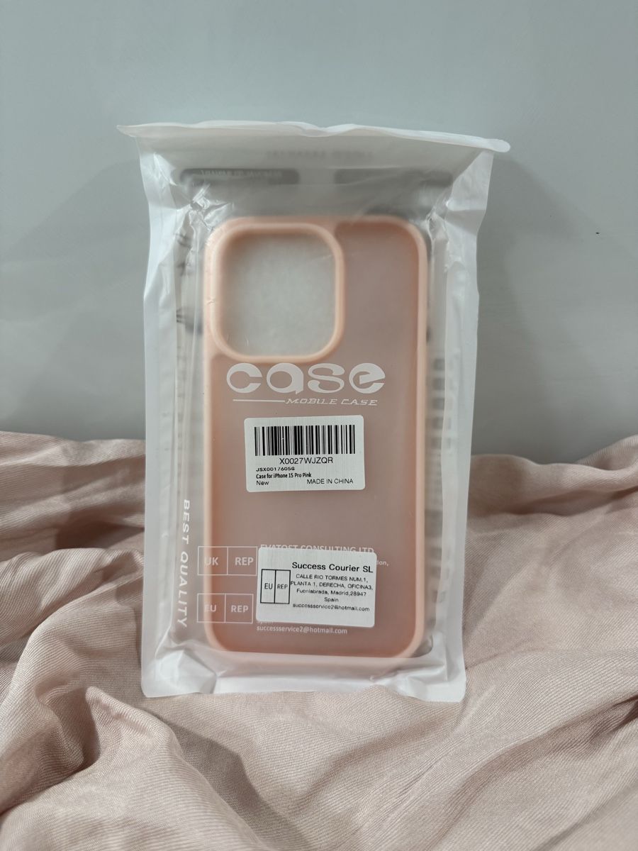 Cover & Protezioni schermo: Neue, rose iPhone 15 Pro Hülle – Nuovo e nell'imballaggio originale da Liebefeld venduto da ang_2hq8 3