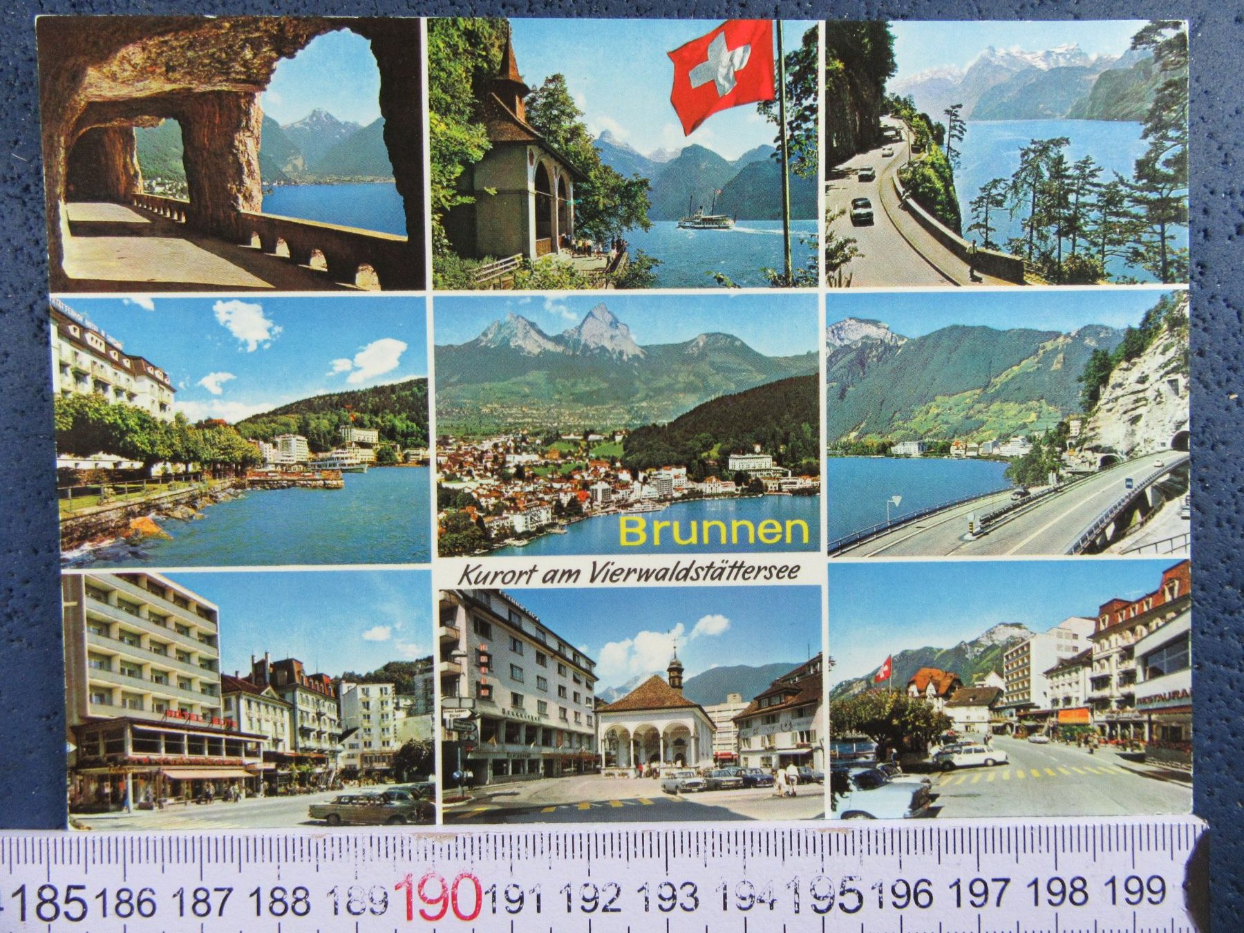 Cartoline postali: BRUNNEN SZ 9BILD-AK – Usato da Ettingen venduto da Hausi4711