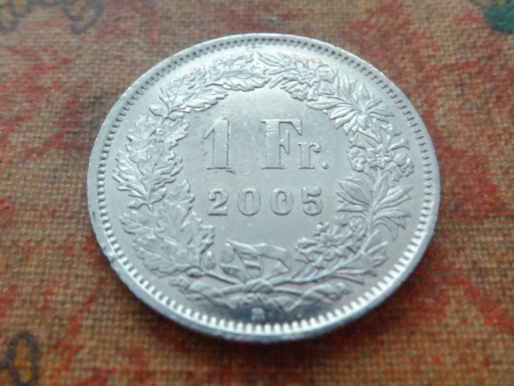 Toutes les monnaies: 1 Fr. 2005 – D'occasion à Romanel-sur-Lausanne par Swift13