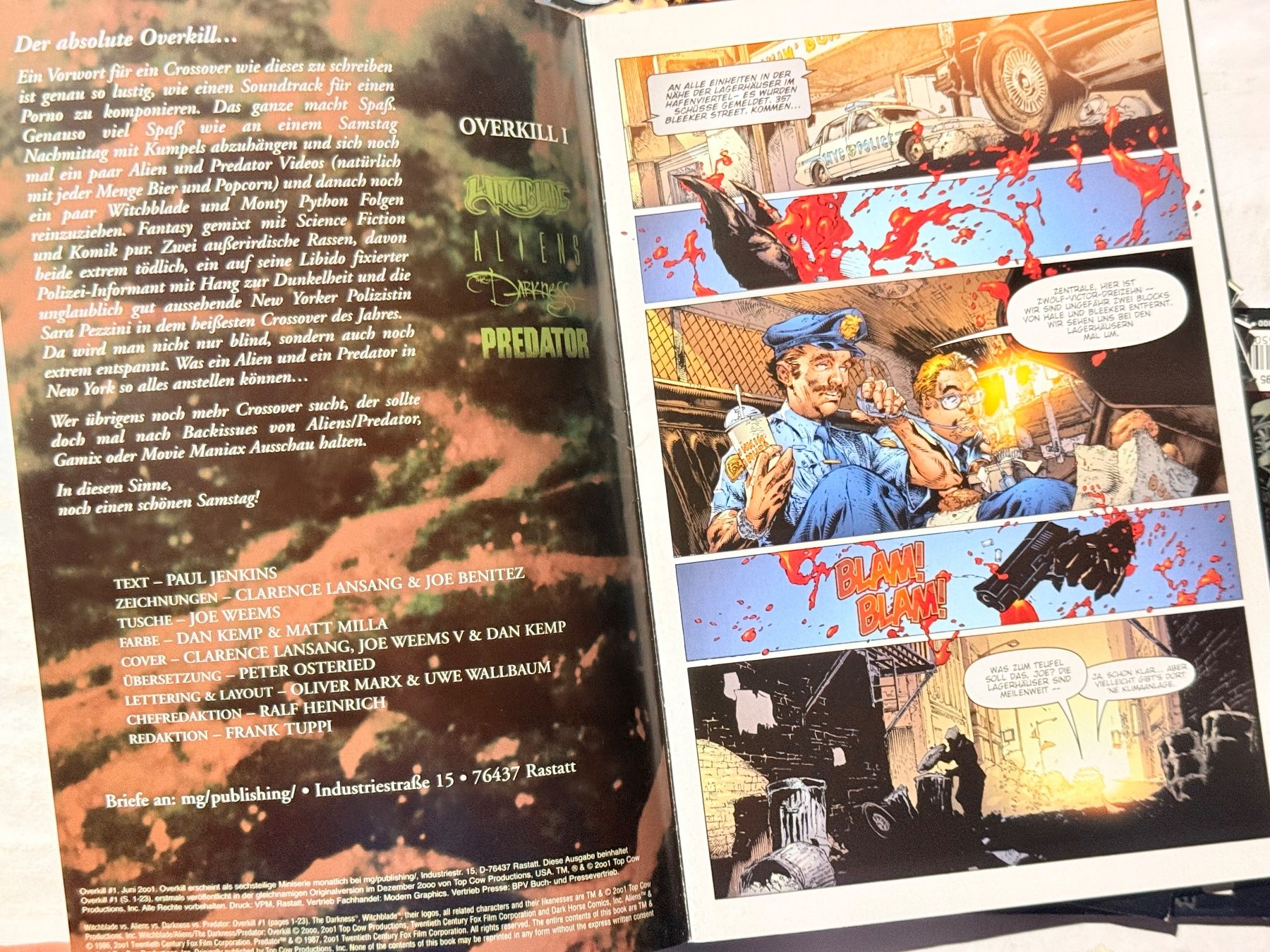 BD: Overkill Comics #1-6 kompl. story.  Top! – Neuf (Voir description) à Zuerich par SonderArt-Wertgut 2