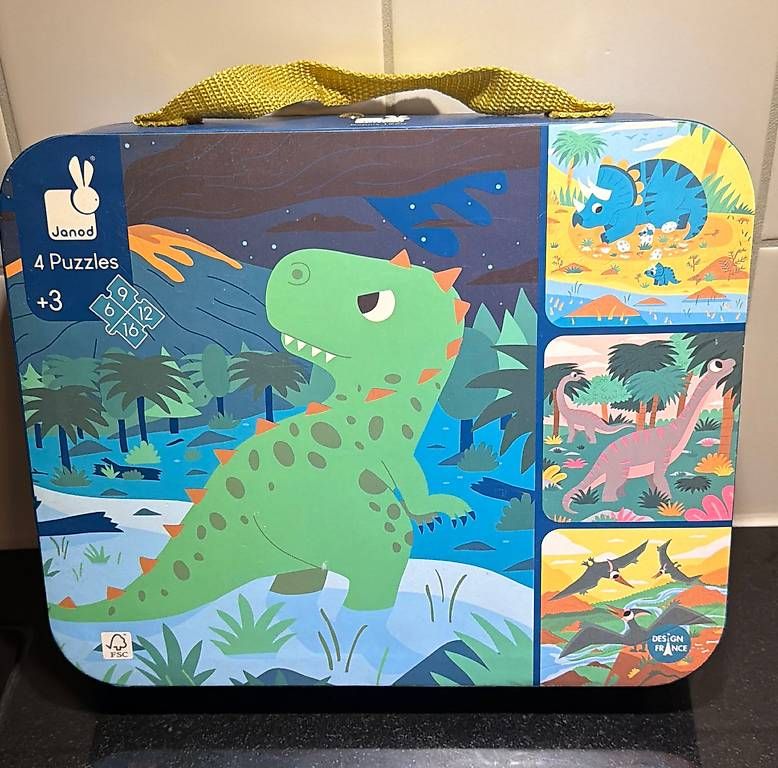 Puzzle:  Janod Dino Puzzel ab 3 – Usato da Bern venduto da sshueli