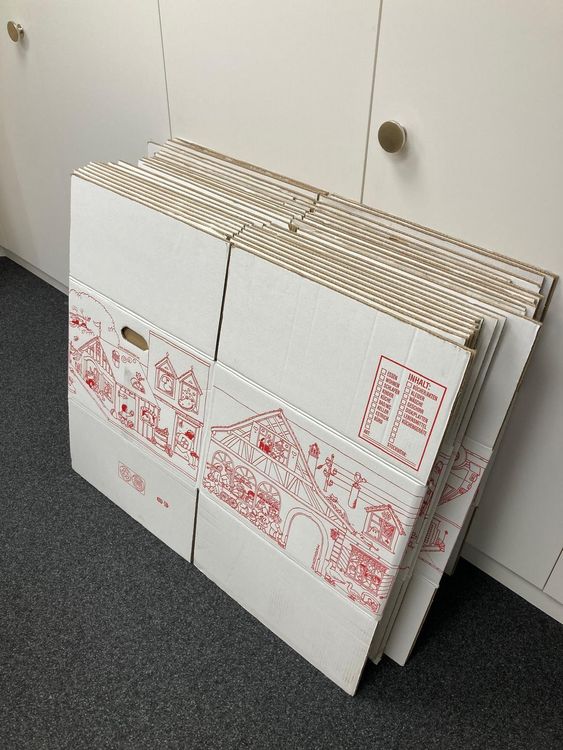 Versandkartons Umzugskartons Archivcontainer in verschiedenen Größen
