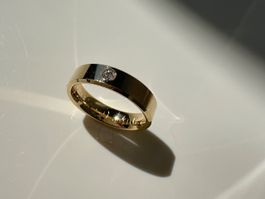 Saint|Maurice - Anello di design in lega di metallo/zirconia