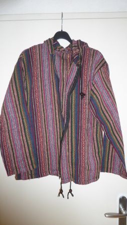 schöne NEUE Uebergangs Jacke mit Kaputze Gr L/42 aus Tailand