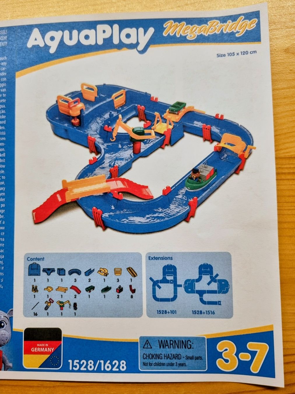 Aquaplay Spielzeuge: Aquaplay Wasserbahn Mega Bridge – Gebraucht aus Langenthal von EEich 1