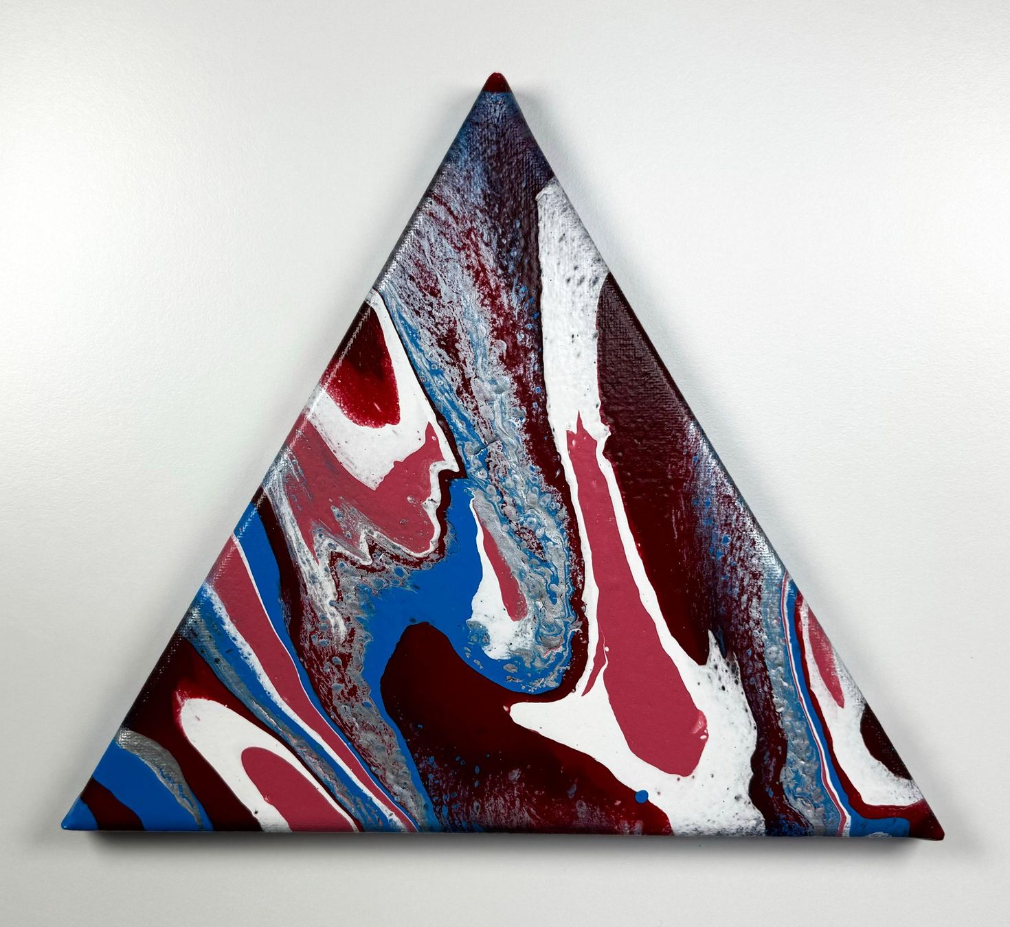 Dipinti: Acryl-Flüssigmalerei, Dreieck – Usato da Schlieren venduto da MayaSheng1983