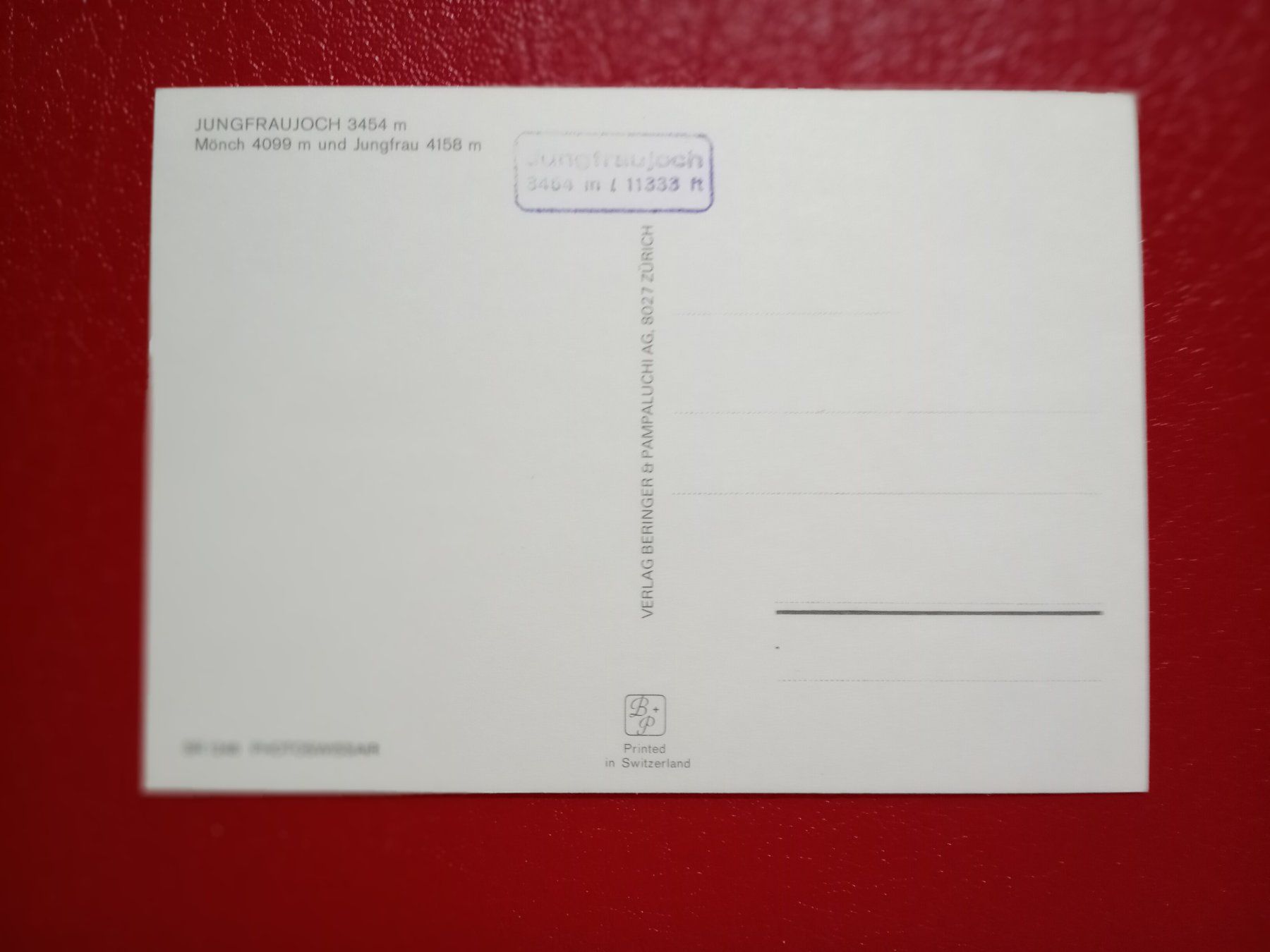 Cartoline postali: AK Berge Jungfraujoch Eiger Mönch Jungfrau – Usato da Küttigen venduto da Melisch1000 1