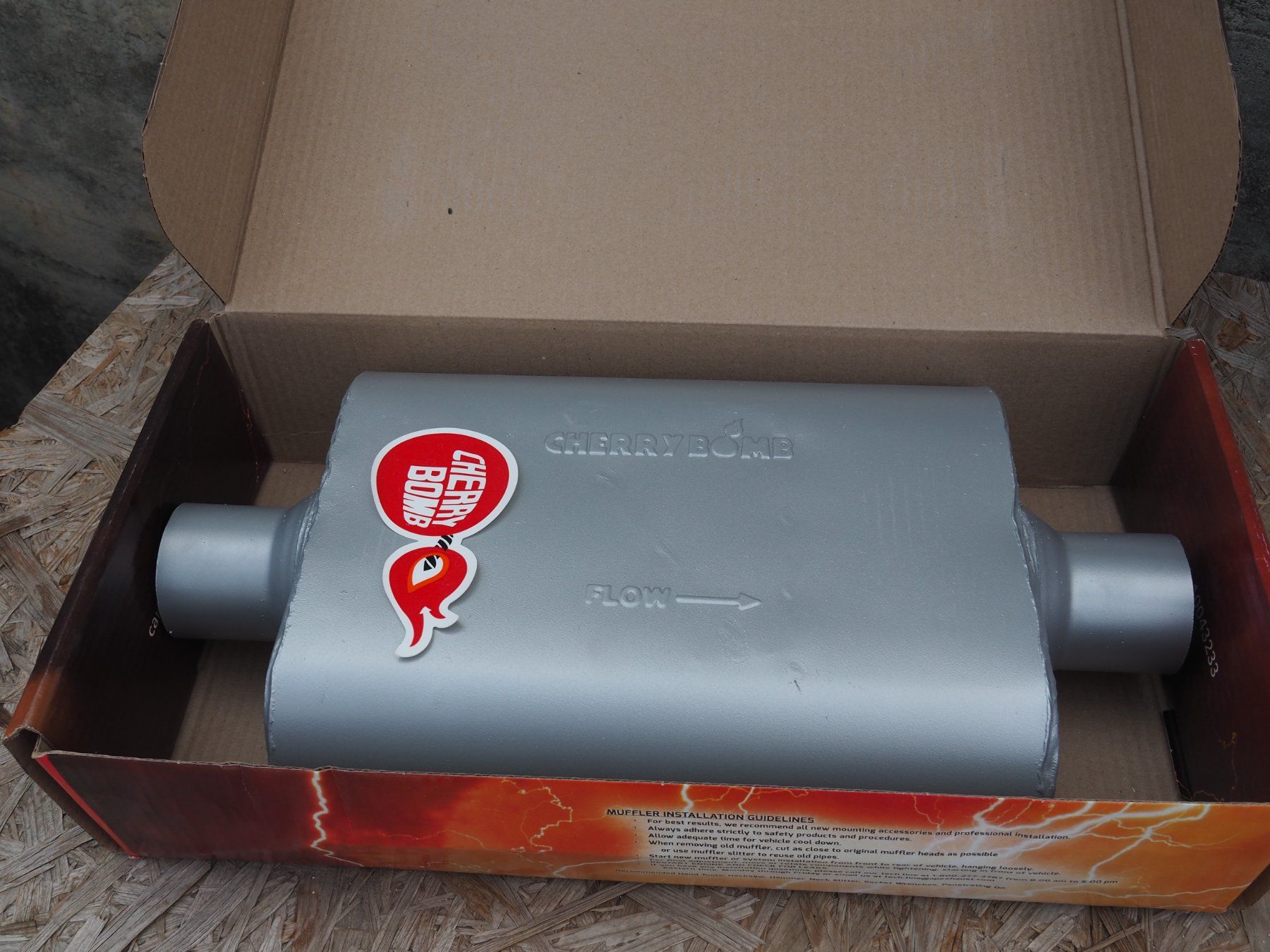 Auspuffanlagen: Cherry Bomb Pro Auspuff Schalldämpfer neu – Neu und originalverpackt aus Brig von Raphaelz