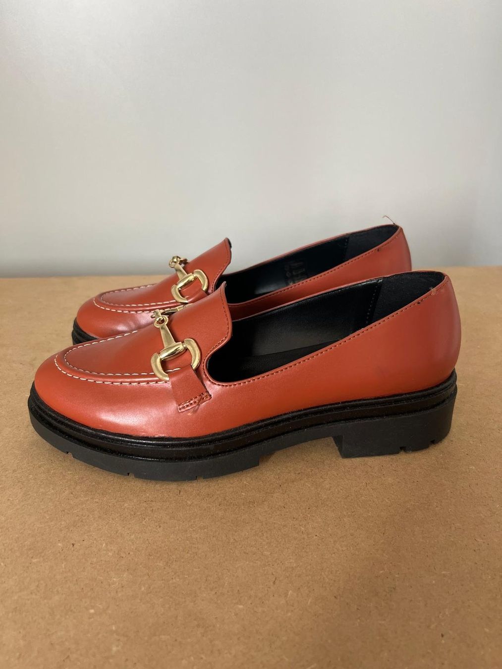 Scarpe da donna: Damenmokassin Rostorange Gr. 36 – Nuovo e nell'imballaggio originale da Emmen venduto da IMV-Liquidationen 1