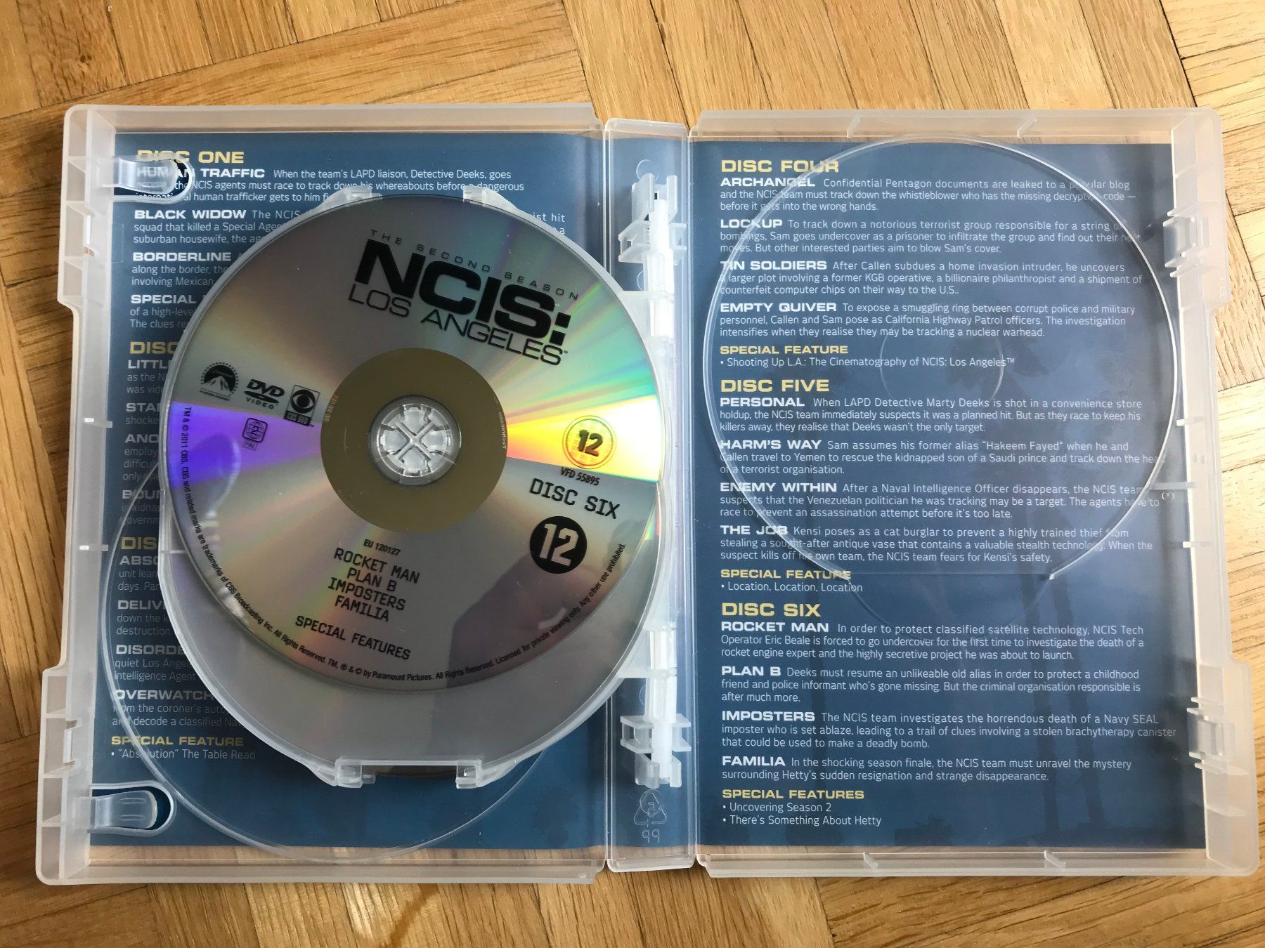 Tutti i DVDs: NCIS: Los Angeles - The Second Season - DVD – Usato da Zürich venduto da Malcom 3