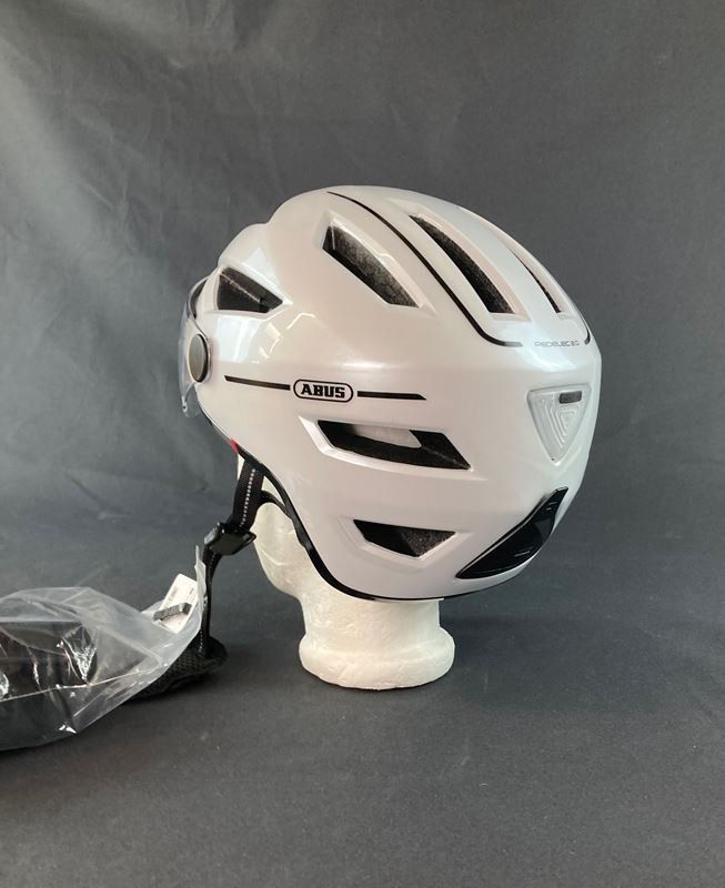 Abus Caschi: ABUS | Pedelec 2.0 Ace | Velohelm | L | Weiss – Usato da Wittenbach venduto da Restwert_St-Gallen 3