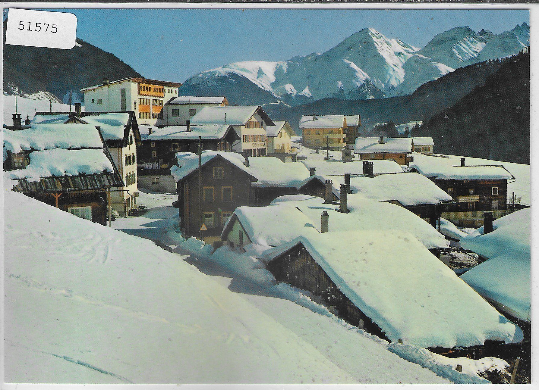 Cartoline postali: Rueras im Winter – Usato da Ettingen venduto da Kartenplanet