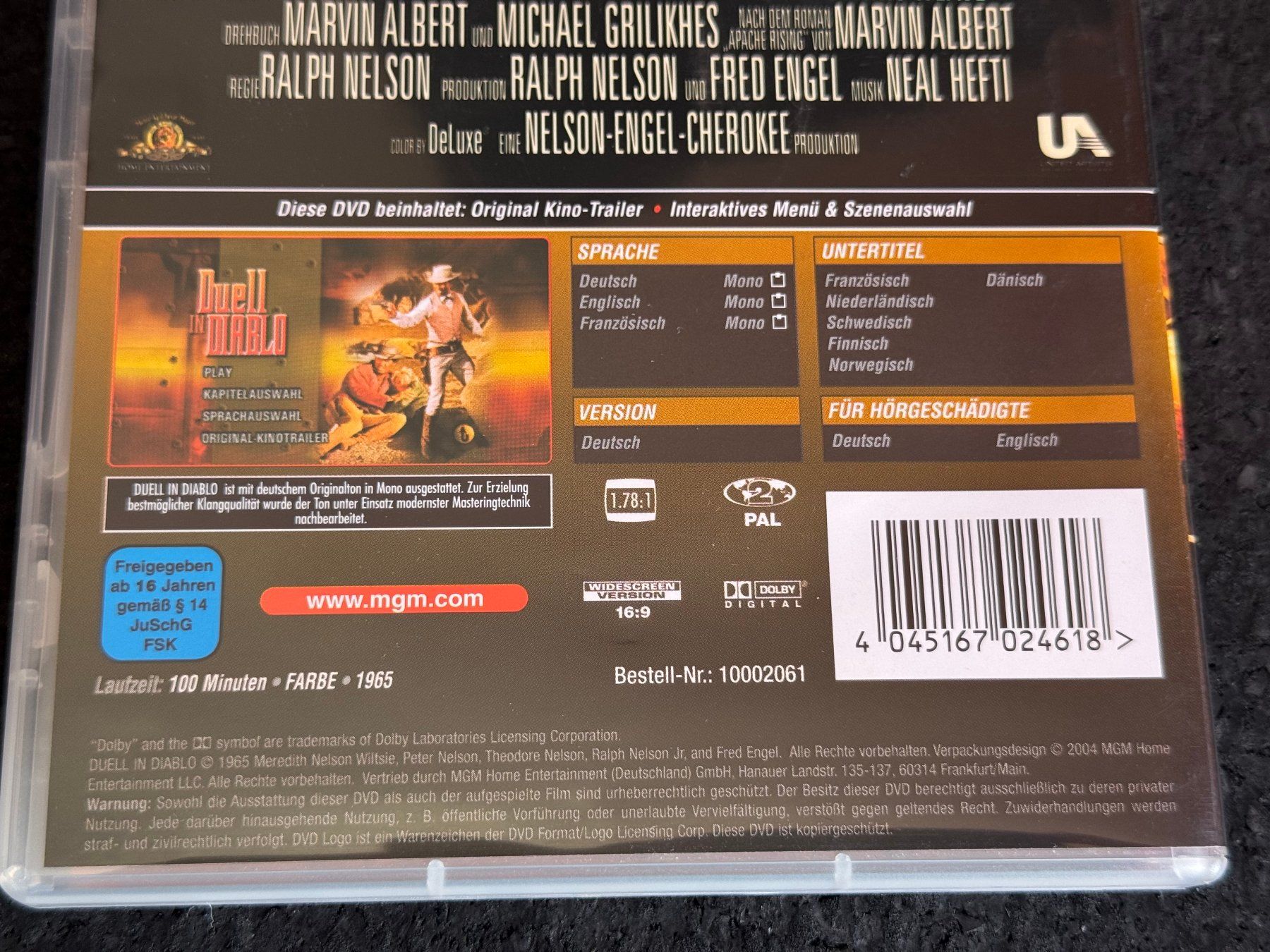 Alle DVDs: Duell in Diablo Western DVD DE/EN/FR – Gebraucht aus Fribourg von tschjoly 3