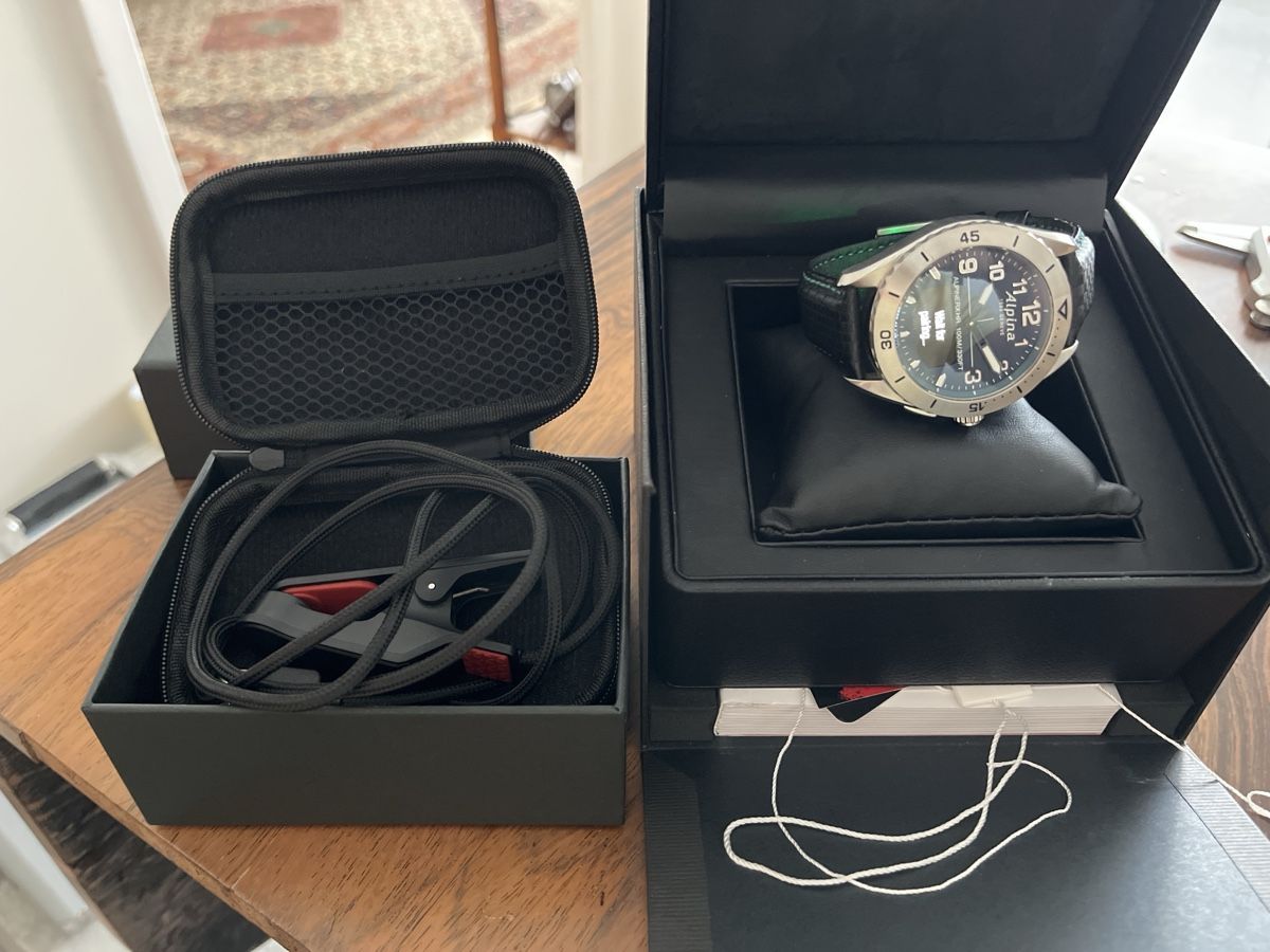 Alpina Orologi:  Alpina AlpinerX Alive Smartwatch – Usato da Rheineck venduto da UhrenReinhardt 4