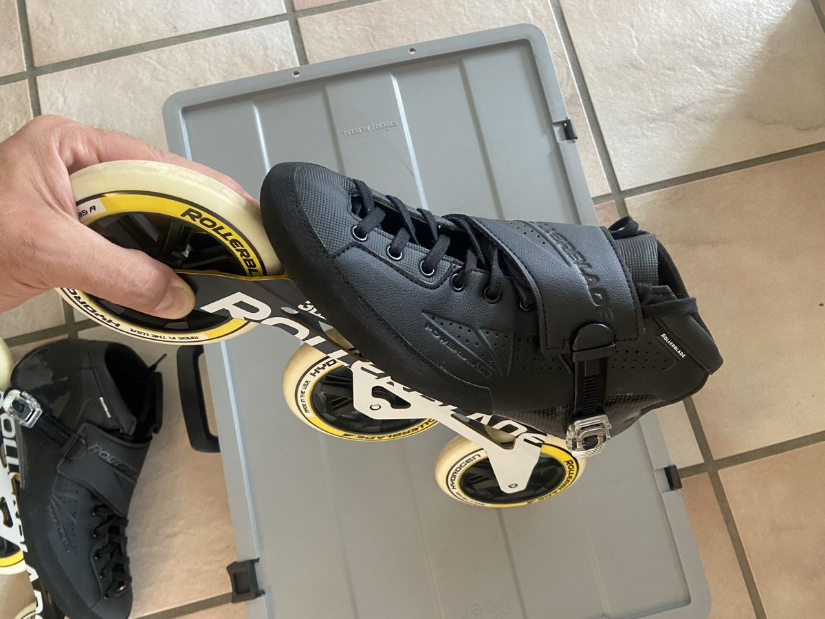 Inline-Skating & Rollschuhe: Rollerblade Pro 125 Inline Skates, Grösse 45, – Neu (gemäss Beschreibung) aus Zwingen von Jungfrau0 1
