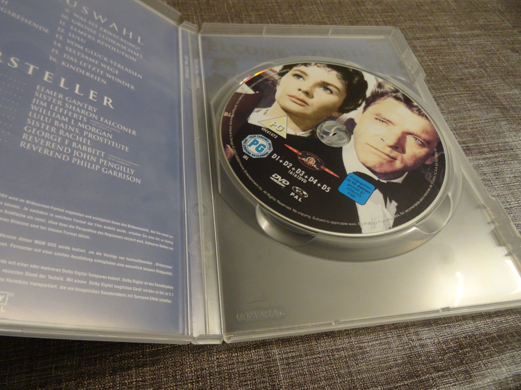 Tous les DVDs: DVD Elmer Gantry Burt Lancaster Jean Simmons – D'occasion à Olten par Disc-Verkauf 1