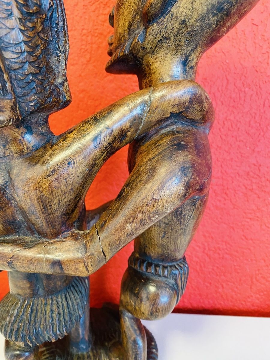 Skulpturen & Statuen: Afrikanische Holzskulptur - Liebe und Fruchtbarkeit – Gebraucht aus Zäziwil von Emlea 9