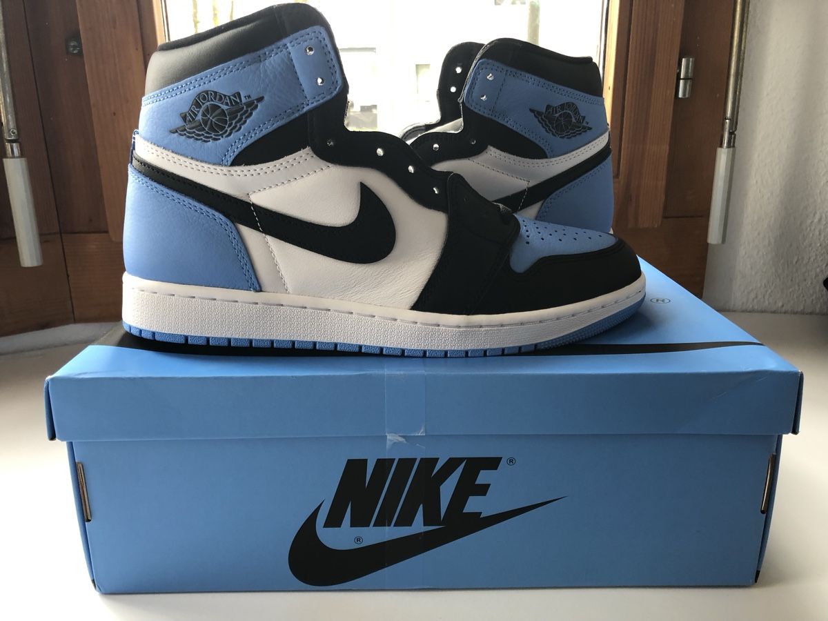 Nike Scarpe da uomo: Air Jordan 1 High OG EU 44 – Nuovo e nell'imballaggio originale da Baar venduto da tortuga72