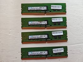 4x 4GB Samsung Server RAM (16GB