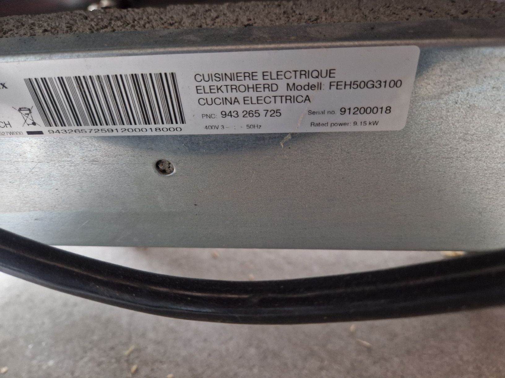 Cucine: backofen mit glaskeramik elektrolux – Usato da Zürich venduto da amza 3