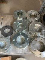 Flansch aus verzinktem Stahl