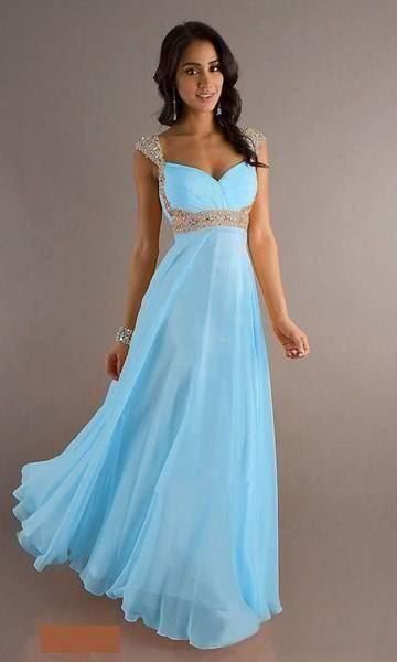 Vestiti: Abendkleid hellblau Gr. 34 oder 36 - AUSVERKAUF!!! – Nuovo e nell'imballaggio originale da turbenthal venduto da lory300zx