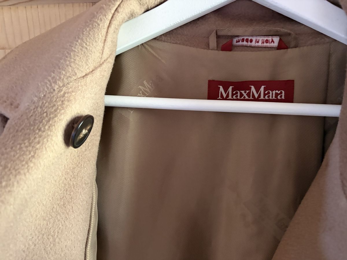Max Mara Cappotti: Max Mara Mantel aus Wolle – Nuovo (secondo la descrizione) da Wolfwil venduto da deb_w6cr 3