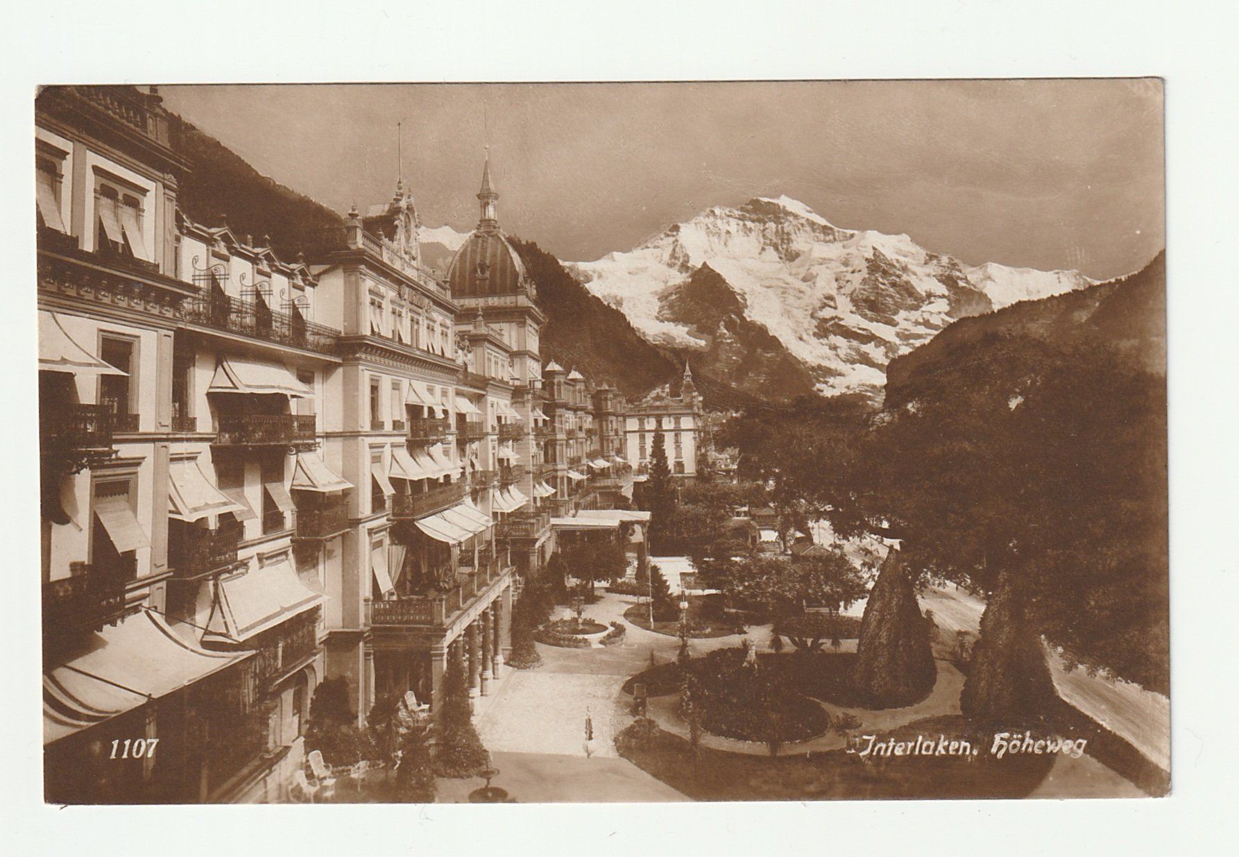 Cartoline postali: Interlaken, Höheweg – Nuovo (secondo la descrizione) da St. Gallen venduto da Ricardo_Deals