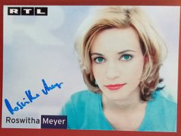 Roswitha Meyer Autogramm signiert Fotopostkarte 10x15cm