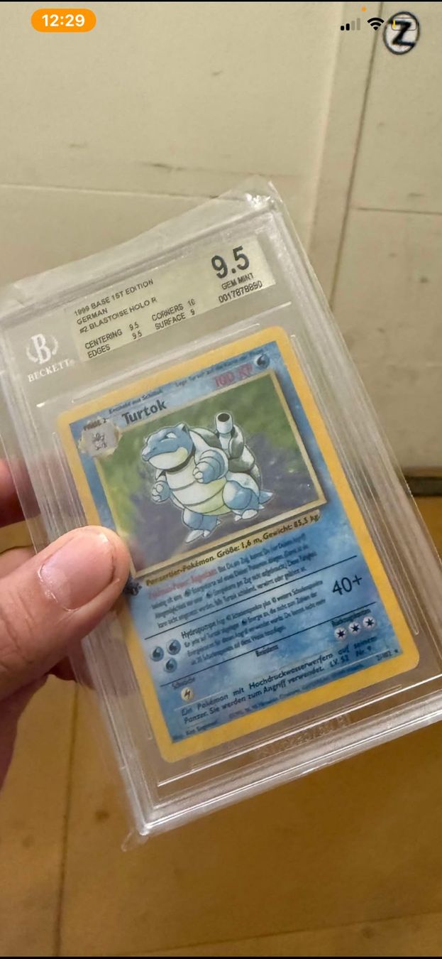 Pokémon Carte collezionabili: Turtok édition 1 holo – Usato da Mont-sur-Lausanne venduto da why_h7f9 3