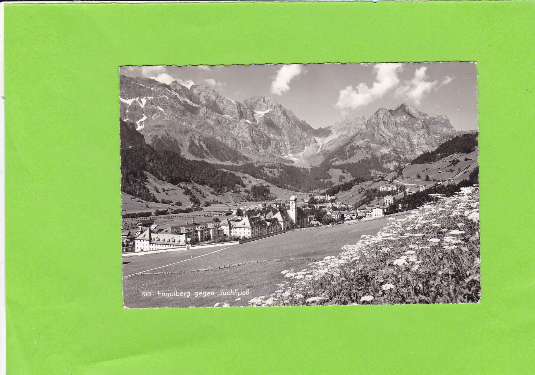 Cartoline postali: Engelberg gegen Juchlipass – Usato da St. Peterzell venduto da neckertal