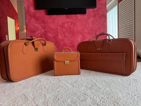 Ferrari Leder-Kofferset 3-teilig – Original