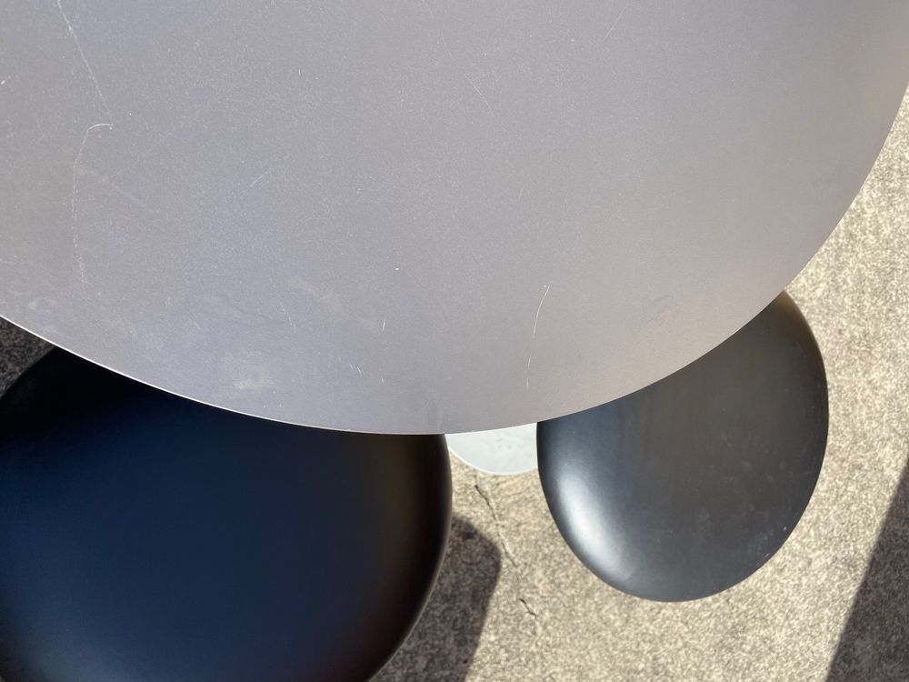 Alias Tavoli: Table Atlas + tabourets, Jasper Morrison pour Alias – Usato da Lausanne venduto da agu_yhn6 2