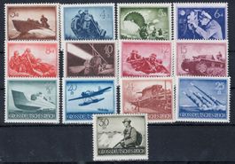 Deutsch Reich 1944, Wehrmachtserie einwandfrei ** postfrisch