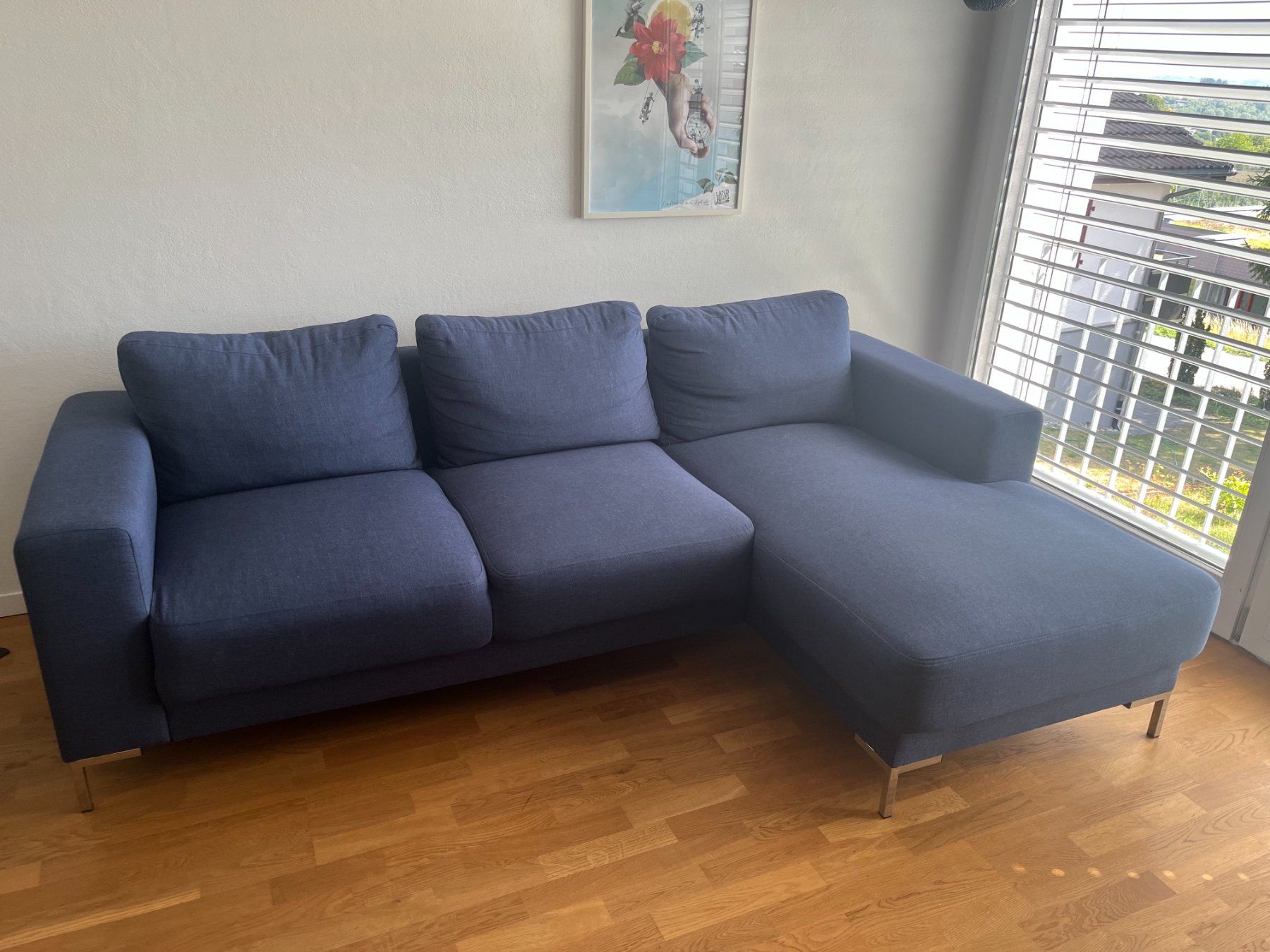 Divani: Ecksofa blau – Usato da Münchenbuchsee venduto da myroadrunner 4