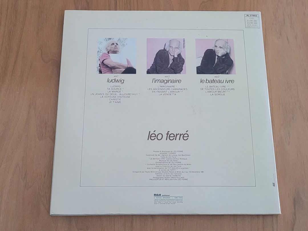 Schallplatten: TLP  Léo Ferré – Gebraucht aus Martigny von MZ-67 2