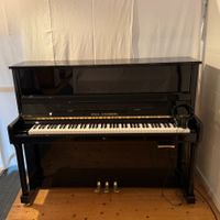 «Wilh. Steinberg»- Klavier, Mod. P-118, schwarz poliert