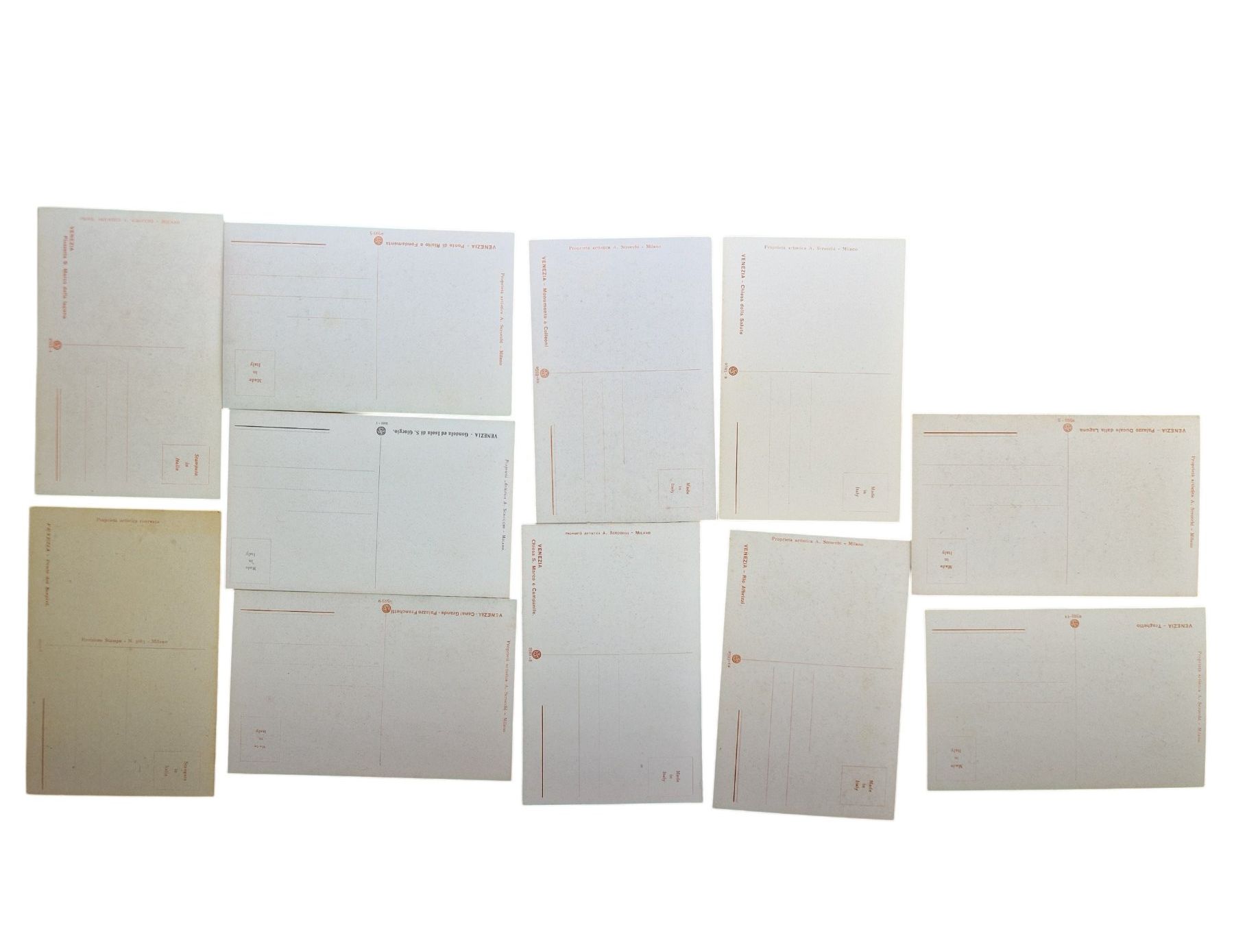 Cartoline postali: Venedig Sammelpotkarten Lot – Usato da Mörschwil venduto da aik_x8mc 7