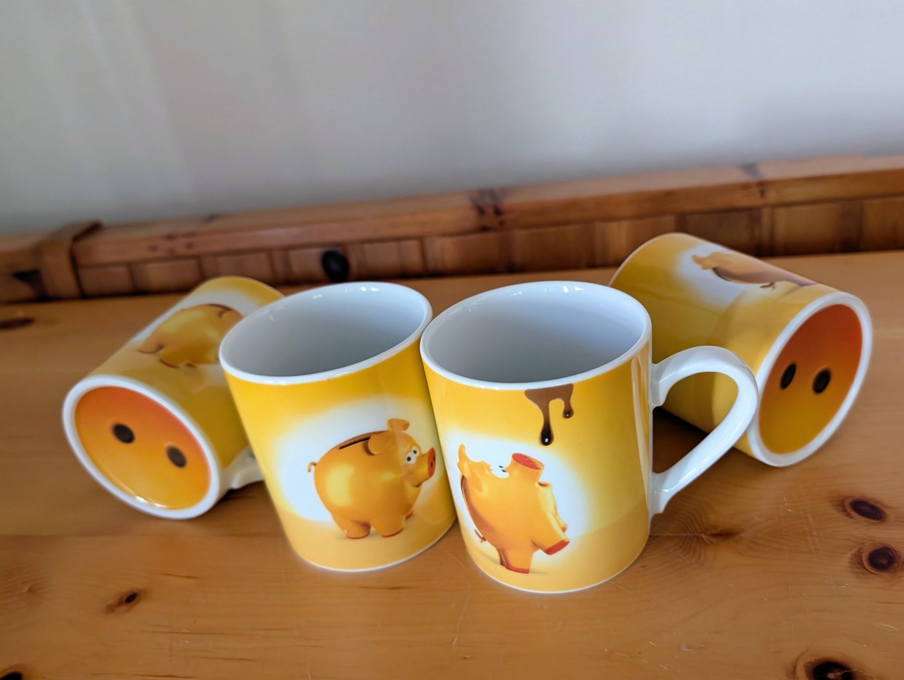 Migros Tassen: 4 x Migi-Migros Tassen – Gebraucht aus Nänikon von Haexli_70 1