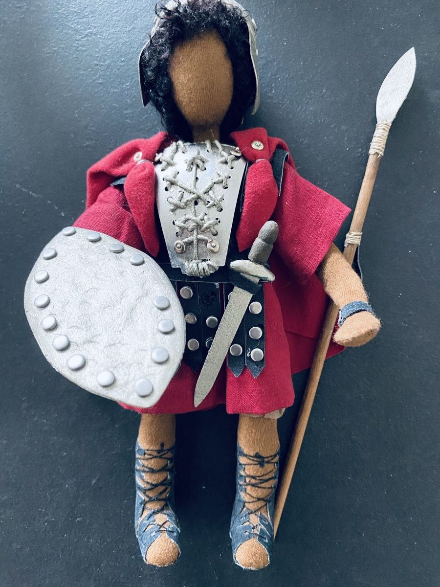 Statuette: SCHWARZENBERGER KRIPPENFIGUR RÖMER UNIKAT – Usato da Malters venduto da Kuettel1