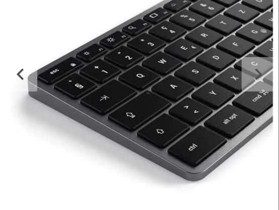 Tastiere: SLIM Tastatur Grau, CH-Layout neuwertig – Usato da Bern venduto da FreitagsSachen22 2