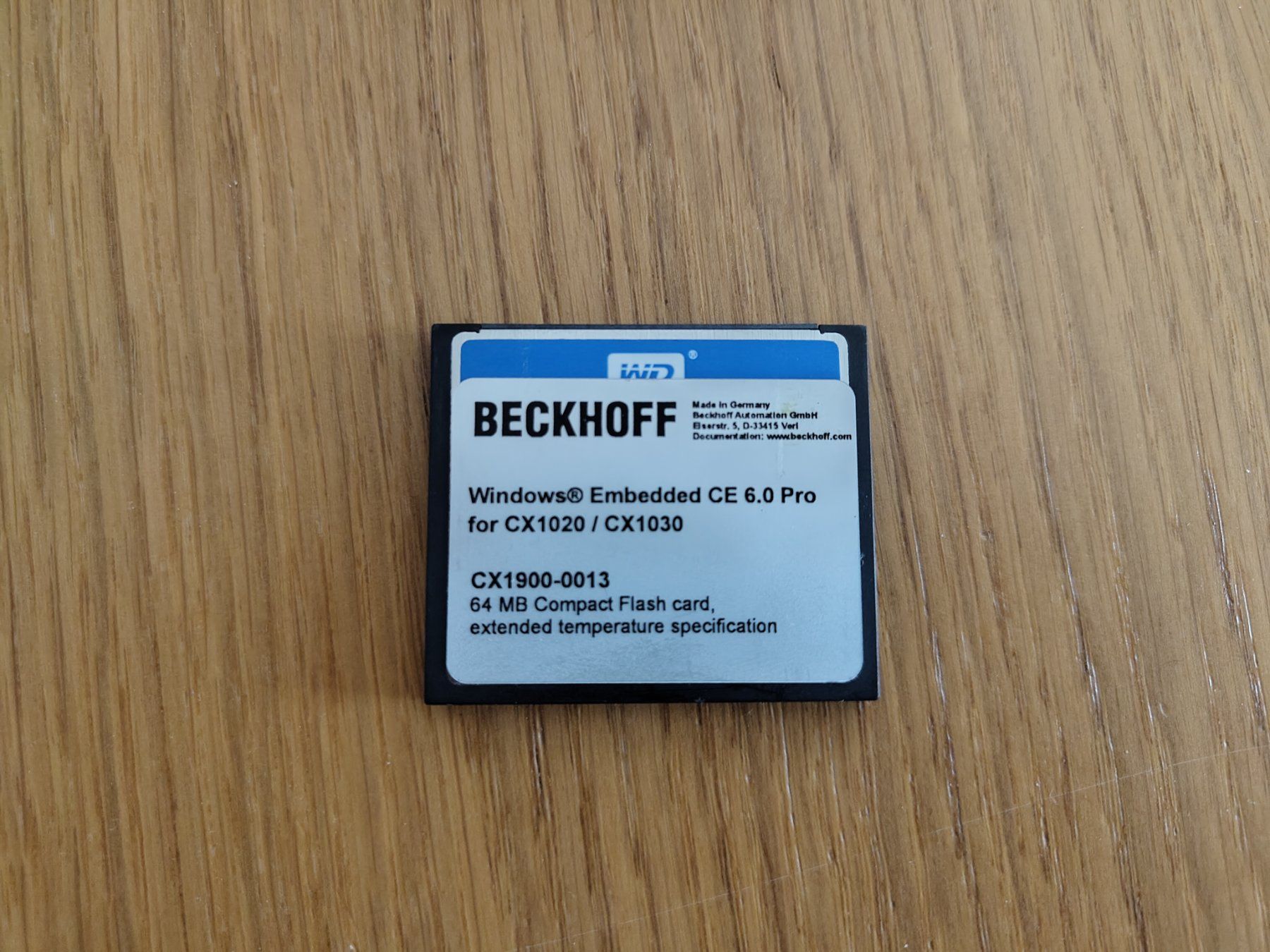 Beckhoff Componenti elettronici: Beckhoff CX1020-0112 CPU-Grundmodul + CX1100-0004 – Usato da Wiesendangen venduto da JohnDoe 6