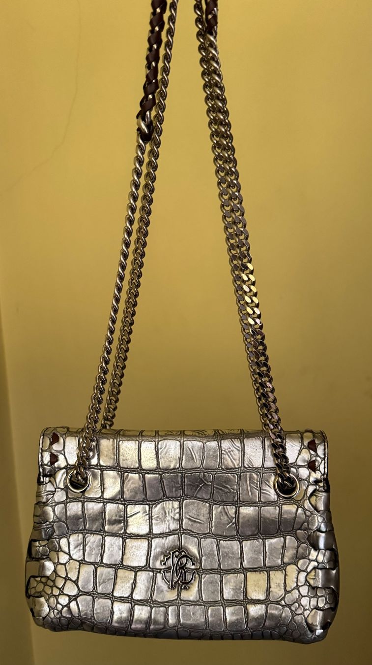 Roberto Cavalli Borse da donna: Roberto Cavalli Ledertasche – Nuovo (secondo la descrizione) da Pfäffikon ZH venduto da Margot1 1