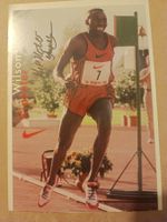 Wilson Kipketer  - handsignierte Autogrammkarte